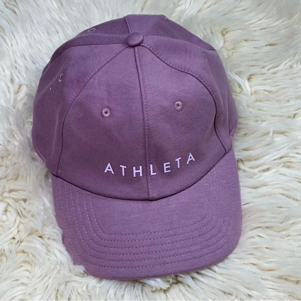 Athleta Women’s Purple Baseball Cap Adjustable Logo Hat